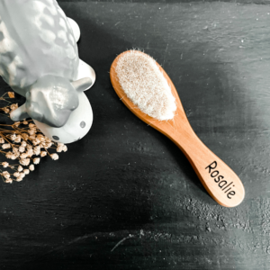 babyborstel met naam